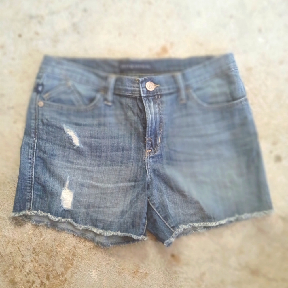 ROCK & REPUBLIC CUT-OFF DENIM SHORTS WOMEN'S SIZE 10